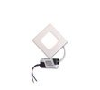 3W Квадратен Бял LED Панел за Вграждане 6000К Студено Бяла Светлина
