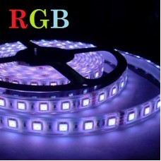 Комплект RGB LED ЛЕНТА SMD5050 300 диода 72W 5 метра Влагозащитена IP65 - Затвори