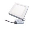 12W Квадратен LED Панел за Повърхностен Монтаж 4500К Натурално Бяла Светлина 12W Квадратен LED Панел за Повърхностен Монтаж 4500К Натурално Бяла Светлина