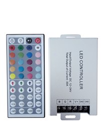 360W RGB Контролер за LED Ленти - 44 бутона 360W RGB Контролер за LED Ленти - 44 бутона