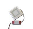 6W Квадратен LED Панел за Вграждане със Стъклена Периферия - 4500К Натурално Бяла Светлина 6W Квадратен LED Панел за Вграждане със Стъклена Периферия - 4500К Натурално Бяла Светлина