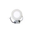 6W Кръгъл Бял LED Панел за Вграждане 4500К Неутрално Бяла Светлина