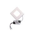 6W Квадратен Бял LED Панел за Вграждане 4500К Неутрално Бяла Светлина