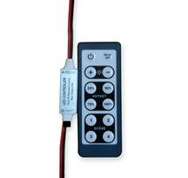 72W Димер за Едноцветни LED Ленти IR Дистанционно Управление 12 Бутона 72W Димер за Едноцветни LED Ленти IR Дистанционно Управление 12 Бутона