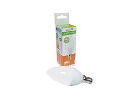 7W LED Крушка E14 -C37 3000K Топло Бяла Светлина 7W LED Крушка E14 -C37 3000K Топло Бяла Светлина