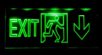 Луксозна LED Табелка EXIT - Надолу Луксозна LED Табелка EXIT - Надолу