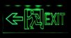 Луксозна LED Табелка EXIT - Наляво Луксозна LED Табелка EXIT - Наляво