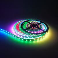 RGB LED Пиксел WS2812B 60 пиксела на метър лента IP68 RGB LED Пиксел WS2812B 60 пиксела на метър лента IP68