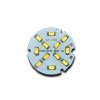 6W Кръгла LED Платка 6000К Студено Бяла Светлина