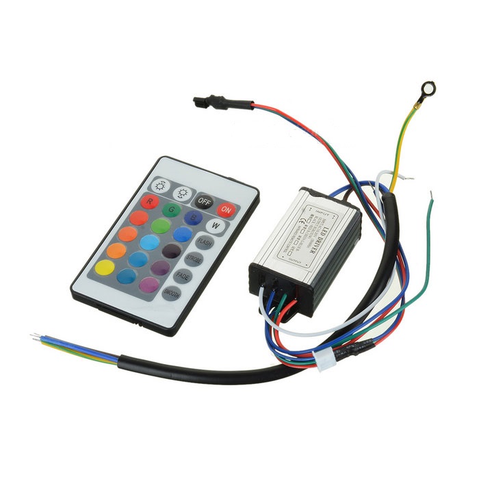 50W Захранване+ Контролер за RGB Прожектори 50W Захранване+ Контролер за RGB Прожектори