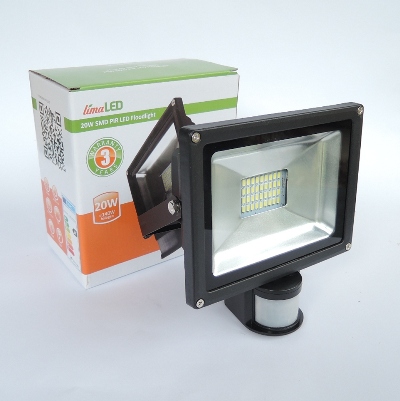 20W PIR SMD LED Прожектор - Затвори