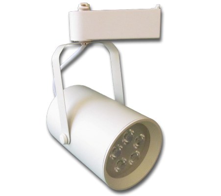 5W LED Релсов Прожектор - Бял 6000К Студено Бяла Светлина - Затвори