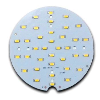 18W Кръгла LED Платка 3000К Топло Бяла Светлина - Затвори