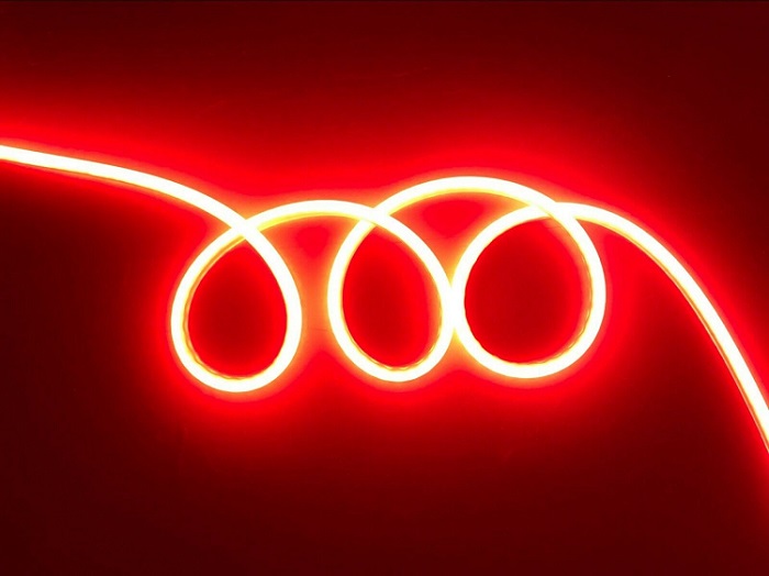 LED Неон - Червен 220V - 1 метър -4W LED Неон - Червен 220V - 1 метър -4W