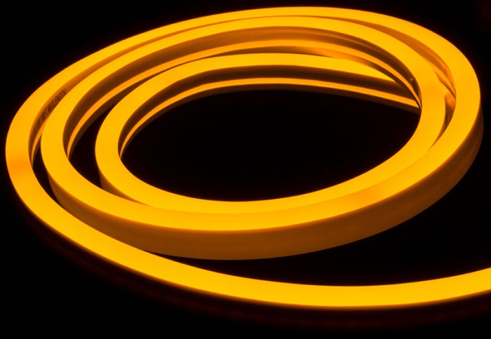 LED Неон - Жълт 220V - 1 метър -4W LED Неон - Жълт 220V - 1 метър -4W